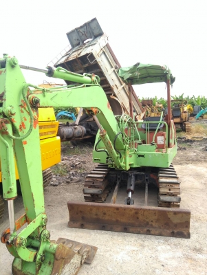 รถแบคโฮ HITACHI PC30 รถเก่านอกนำเข้า ยังไม่เคยใช้งานในไทย เครื่องดี ปั๊มแรง ไฟฟ้าครบ ชม.การทำงาน 4000+ ชม. พร้อมใช้งาน มีเอกสารใบอินวอยซ์