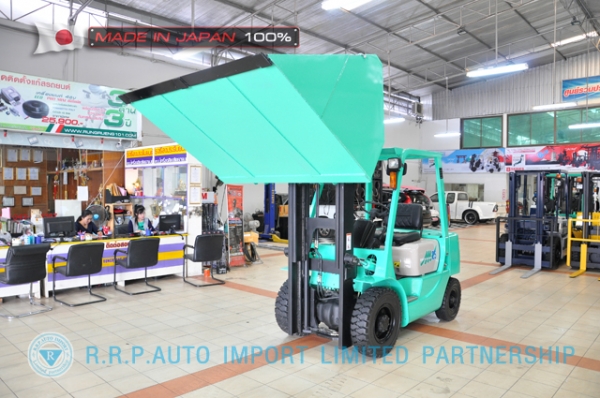 ขายรถโฟล์คลิฟท์มือสอง MITSUBISHI รุ่น KFG25-55065 นำเข้าจากประเทศญี่ปุ่น 100\% ไม่เคยใช้งานในไทย ขายรถโฟล์คลิฟท์มือสอง MITSUBISHI รุ่น KFG25-55065 นำเข้าจากประเทศญี่ปุ่น 100\% ไม่เคยใช้งานในไทย