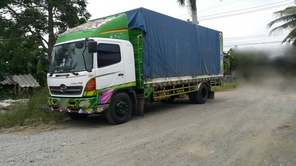 รถฮีโน่ 6 ล้อ รั้ว ( ไม่ดั้ม ) FG1J 220 แรงม้า. ปี 49. สนใจติดต่อ 081 - 6079515