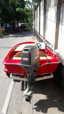ขาย เรือไฟเบอร์ 13 ฟุตพร้อมเครื่อง SUZUKI 65 แรง + เทเลอร์ พร้อมใช้ ราคา 118,000 ขาย เรือไฟเบอร์ 13 ฟุตพร้อมเครื่อง SUZUKI 65 แรง + เทเลอร์ พร้อมใช้ ราคา 118,000