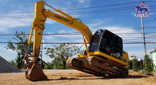ขายรถแบ็คโฮ SUMITOMO SH130-5 สภาพเทพบุตร ทำงานสมบูรณ์ทุกระบบ