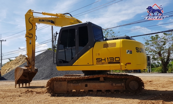 ขายรถแบ็คโฮ SUMITOMO SH130-5 สภาพเทพบุตร ทำงานสมบูรณ์ทุกระบบ