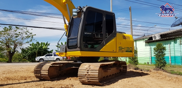 ขายรถแบ็คโฮ SUMITOMO SH130-5 สภาพเทพบุตร ทำงานสมบูรณ์ทุกระบบ