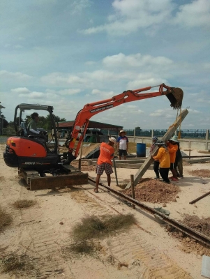 บริการรถขุด บริการรถขุด