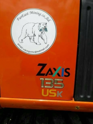 HITACHI Zx 135 ราคา 1,300,000 รถกทม