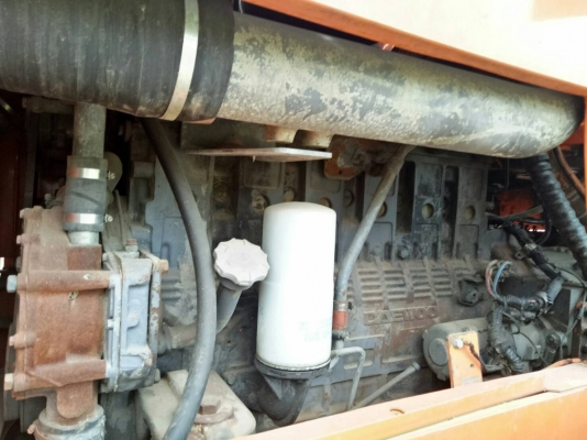 รถตักล้อยางมีตู้เก๋ง DAEWOO MG300V ซีเรียล1080 รถใช้งานน้อย