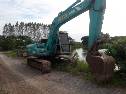 รถบ้านฝากขาย  KOBELCO SK120-3  มาร์คไฟว์  ซุปเปอร์  เก่าใน  สภาพดี  เครื่องปั๊มดี  โซ่ใหม่แอร์เย็น  พร้อมเครื่องเสียง โทร  089-3818694  ดวงนภา