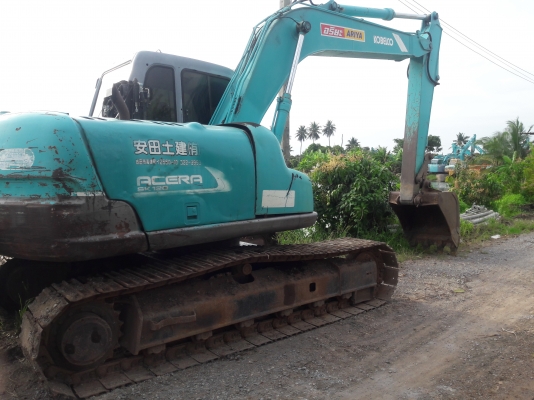 รถบ้านฝากขาย  KOBELCO SK120-3  มาร์คไฟว์  ซุปเปอร์  เก่าใน  สภาพดี  เครื่องปั๊มดี  โซ่ใหม่แอร์เย็น  พร้อมเครื่องเสียง โทร  089-3818694  ดวงนภา