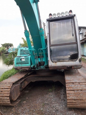 รถบ้านฝากขาย  KOBELCO SK120-3  มาร์คไฟว์  ซุปเปอร์  เก่าใน  สภาพดี  เครื่องปั๊มดี  โซ่ใหม่แอร์เย็น  พร้อมเครื่องเสียง โทร  089-3818694  ดวงนภา