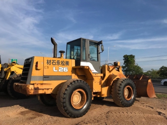 ขายรถตักล้อยาง TCM L26 (เทียบเท่า WA300) รถนอกนำเข้าเองจากญี่ปุ่น สภาพสวยพร้อมใช้งาน มีVDOการทำงานครับ