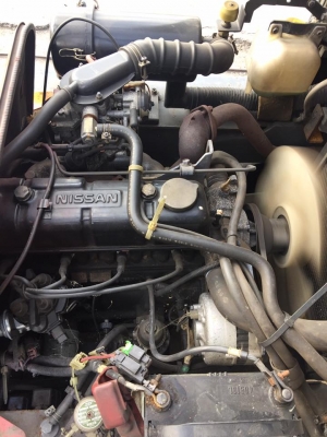 ขาย NISSAN FG15  รถ นอกเก่าญี่ปุ่น  เสา 3 เมตร งาฮิ้ง พร้อมบุ้งกี๋   พร้อมใช้งานได้เลย