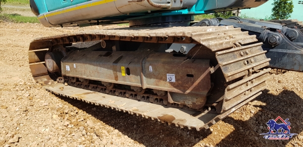 รถแบ็คโฮ KOBELCO SK60 Mark V Super พร้อมผานหน้า เก่าญี่ปุ่นยังไม่ผ่านการใช้งานในไทย