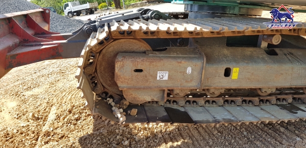 รถแบ็คโฮ KOBELCO SK60 Mark V Super พร้อมผานหน้า เก่าญี่ปุ่นยังไม่ผ่านการใช้งานในไทย