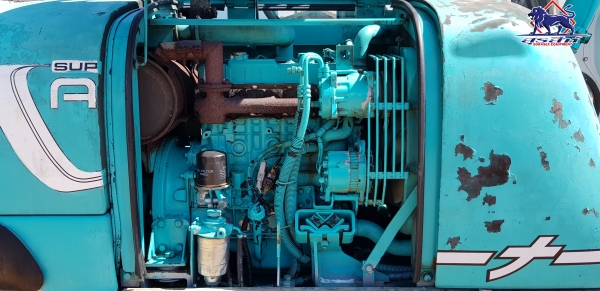 รถแบ็คโฮ KOBELCO SK60 Mark V Super พร้อมผานหน้า เก่าญี่ปุ่นยังไม่ผ่านการใช้งานในไทย