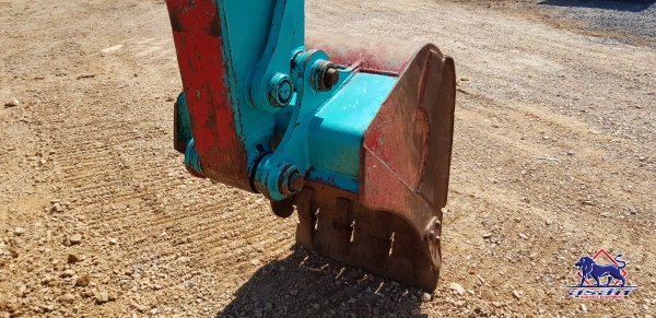 รถแบ็คโฮ KOBELCO SK60 Mark V Super พร้อมผานหน้า เก่าญี่ปุ่นยังไม่ผ่านการใช้งานในไทย