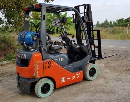 ขายด่วนรถยก TOYOTA 8FG15ยก1.5ตันเสาสูง3เมตรยางตันใหม่4เส้นรถนอกนำเข้ายังไม่เคยใช้งานในเมืองไทยเลย ขายด่วนรถยก TOYOTA 8FG15ยก1.5ตันเสาสูง3เมตรยางตันใหม่4เส้นรถนอกนำเข้ายังไม่เคยใช้งานในเมืองไทยเลย