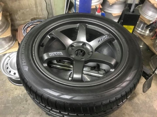 ล้อแม็กพร้อมยาง TE37SL 5รู114 ขอบ18