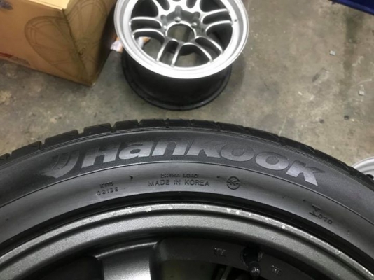 ล้อแม็กพร้อมยาง TE37SL 5รู114 ขอบ18