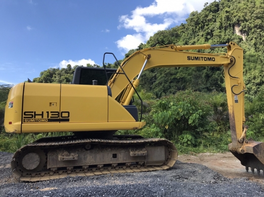 ขายด่วน!! Sumitomo Sh130 ไมล์ ชม. 5,000 สภาพสวยมากค่ะ