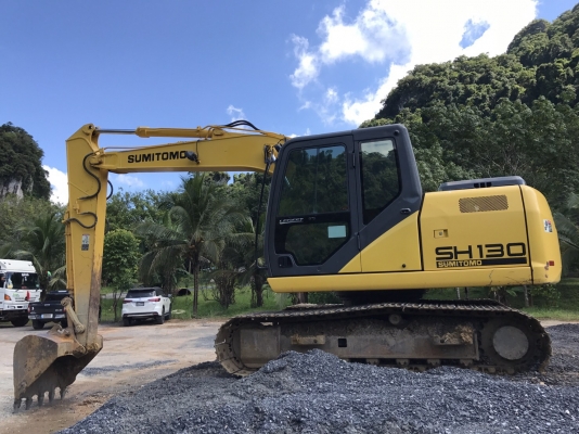 ขายด่วน!! Sumitomo Sh130 ไมล์ ชม. 5,000 สภาพสวยมากค่ะ