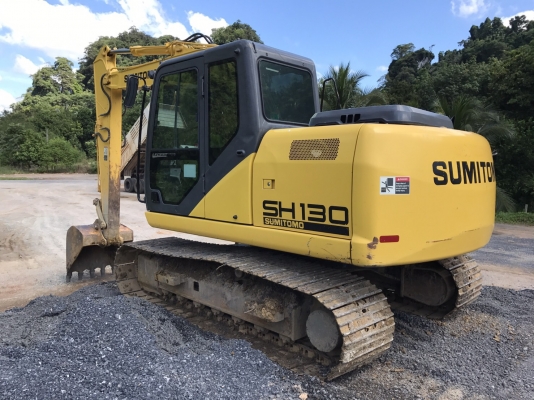 ขายด่วน!! Sumitomo Sh130 ไมล์ ชม. 5,000 สภาพสวยมากค่ะ