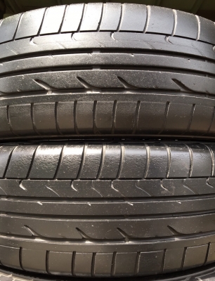 ล้อแม็ก Mitsu Mirage ขอบ 15 พร้อมยาง Bridgestone 175-55-15 ปี 14