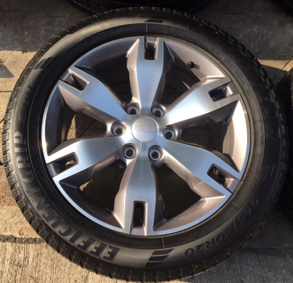 ล้อแม็ก Ford Everest ขอบ20 พร้อมยาง 265-50-20 ปลายปี 15
