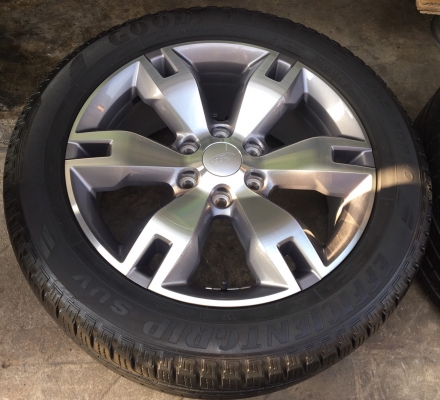 ล้อแม็ก Ford Everest ขอบ20 พร้อมยาง 265-50-20 ปลายปี 15