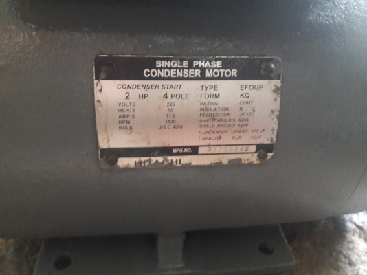 ขาย !! มอเตอร์.ฮิตาชิ.ขนาด2แรง220v.สภาพพร้อมใช้งาน ขาย !! มอเตอร์.ฮิตาชิ.ขนาด2แรง220v.สภาพพร้อมใช้งาน