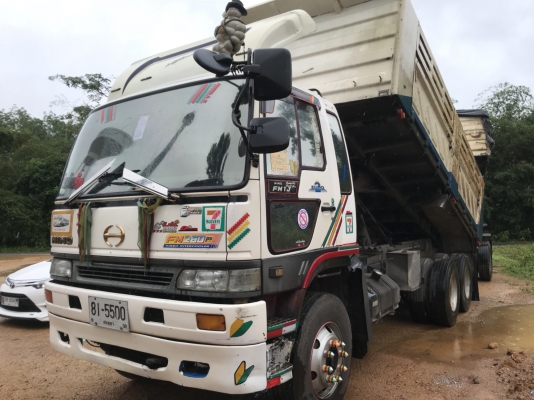 ขายด่วนรถดั้มสองเพลาFM1J สมอทองแท้  260แรง ยูโรทูตัวสุดท้าย ออกป้ายแดง เดิมๆบางๆสวยๆสดๆ เจ้าของขายเอง