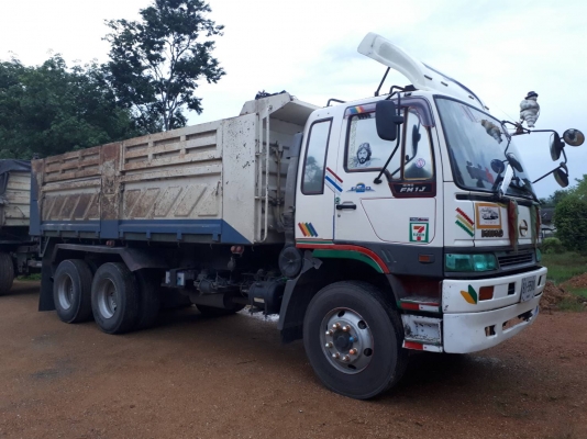 ขายด่วนรถดั้มสองเพลาFM1J สมอทองแท้  260แรง ยูโรทูตัวสุดท้าย ออกป้ายแดง เดิมๆบางๆสวยๆสดๆ เจ้าของขายเอง