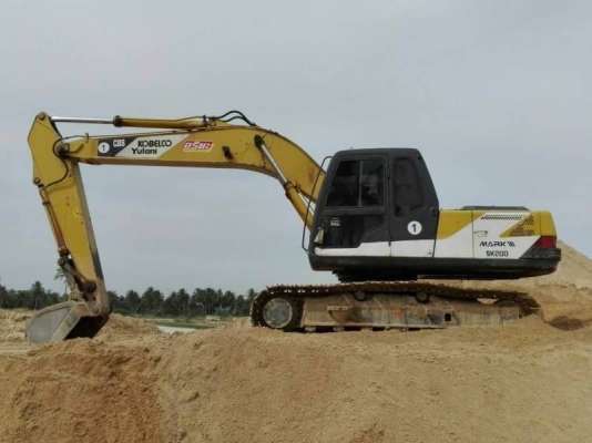 ขาย 680,000 KOBELCO Yutani sk 200-3 ไฟฟ้าตัด เครื่องดี ปั้มแรง เอวแน่น ช่วงล่างเต็ม เอกสารอินวอยทร์  รถอยู่ จ.ชลบุรี โทร&amp;ไอดีไลน์ 0610710295