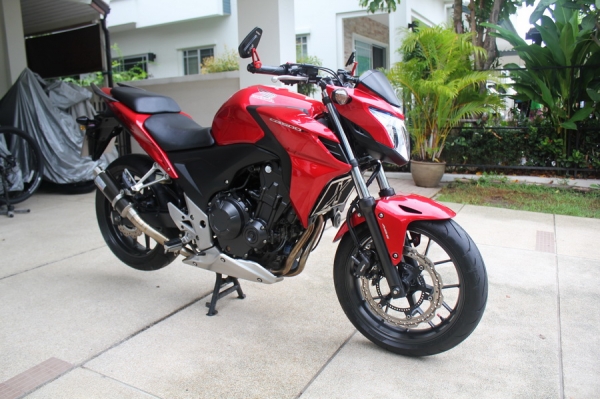HONDA CB500F ปี2014 ท่อLeovince รถสวยพร้อมใช้