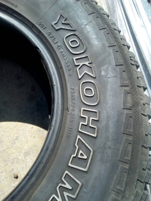 265/70R16 YOKOHAMA GEOLENDAR A/T-S เส้น ชุด 4 เส้น โทร 081-427-3941 ไอดีไลน์ 0814273941