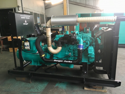 เครื่องปั่นไฟHINO IF125 kva Power by japan เครื่องปั่นไฟHINO IF125 kva Power by japan