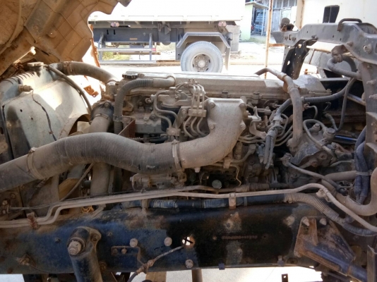 ขาย10ล้อสองเพลารถเกิดเหตุชนบนFM1JNRDปี47เกียร์อีตัน245แรงเครื่องติดดีราคาต่อรอง