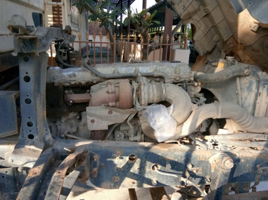 ขาย10ล้อสองเพลารถเกิดเหตุชนบนFM1JNRDปี47เกียร์อีตัน245แรงเครื่องติดดีราคาต่อรอง