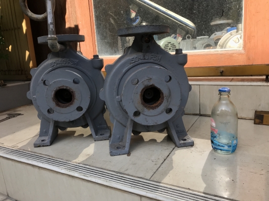 ขายหัวปั้มน้ำหอยโข่ง Ebara 50x40FSH ขนาดเข้า 2นิ้ว ออก 1.5นิ้ว ใบพัดทองเหลือง สภาพสวยเดิมๆ หมุนนิ่ม พร้อมใช้งาน มี 5ตัวครับ