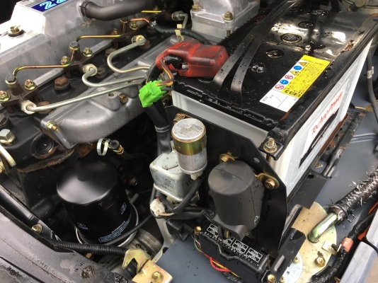 ขายรถโฟล์คลิฟท์ตักยางพาราตักทะลายปาล์ม