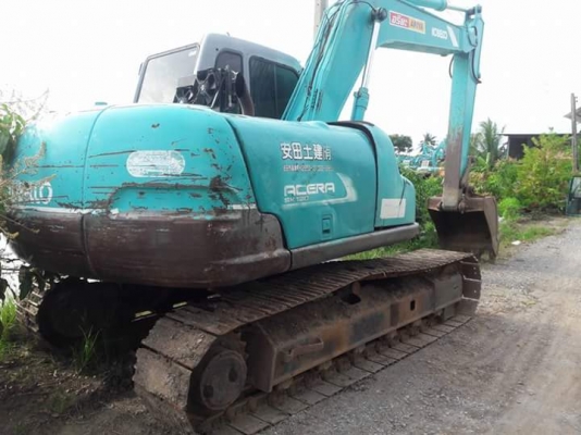 รถย้านฝากขาย..KOBELCO SK120-3 มาร์คไฟว์  ซุปเปอร์  เก่าใน สภาพดี  แอร์เย็น  เครื่องเพราะ  โซ่ใหม่  เอกสารอินวอยครบ  โทร 089-3818694  ดวงนภา