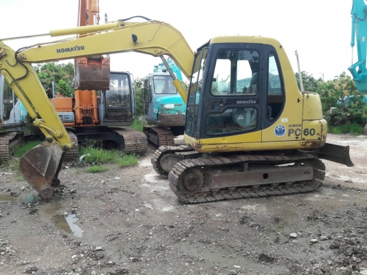 ขายKOMATSU PC60-7 เก่าญี่ปุ่นแท้  เดิมๆๆ  ใช้งานมาแค่ 2,XXX  ชั่วโมง  เครื่องปั๊มแห้ง  เอกสารครบ โทร 089-3818694  ดวงนภา