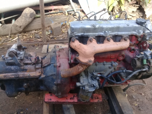 เครื่องยนต์รถหกล้อบรรทุก HINO 117 แรงม้า WO4D