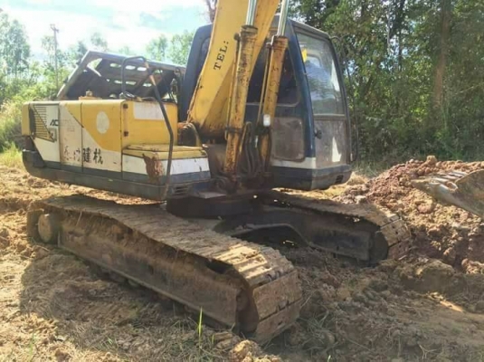 ขายแบ็คโคSK120-3มาร์คทรี เอกสารเล่มทะเบียน ไฟฟ้าช่วงล่างดีพร้อมทำงาน