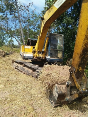 ขายแบ็คโคSK120-3มาร์คทรี เอกสารเล่มทะเบียน ไฟฟ้าช่วงล่างดีพร้อมทำงาน