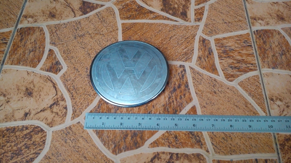 โลโก้ VW แท้ แบบโลหะ ตัวใหญ่