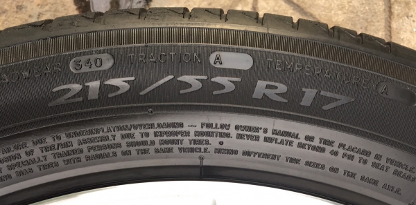 ล้อแม็ก Toyota Camry ขอบ 17 พร้อมยาง 215-55-17 ปี 13