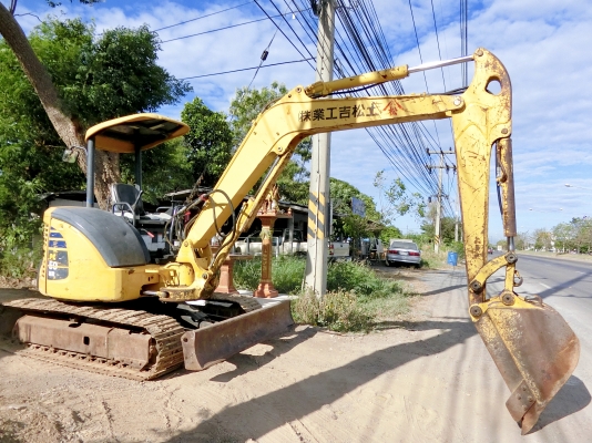 KOMATSU 50MR-2 ขนาดPC-50 <มีVDOให้ชม> รถเก่านอกแท้ มีเอกสารใบอินวอย☎️ติดต่อ 085-5632278 (ราคาต่อรองได้)