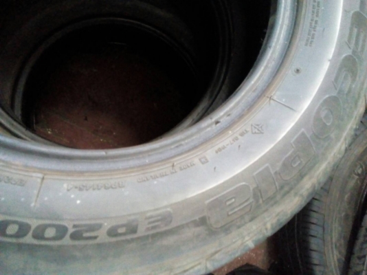 195/65R15  BRIDGESTONE ECOPIA EP200  ปี14 ชุด 4 เส้น  tel. 081-427-3941 ไอดีไลน์  0814273941