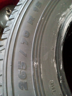 265/70R15  MICHELIN LATITUDE Cross  ชุด 4 เส้น  tel. 081-427-3941