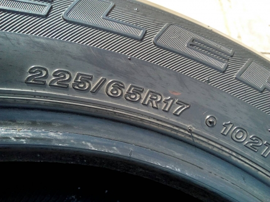 225/65R17 BRIDGESTON DUELER H/T 470 ชุด 4 เส้น tel. 081-427-3941 ไอดีไลน์  0814273941